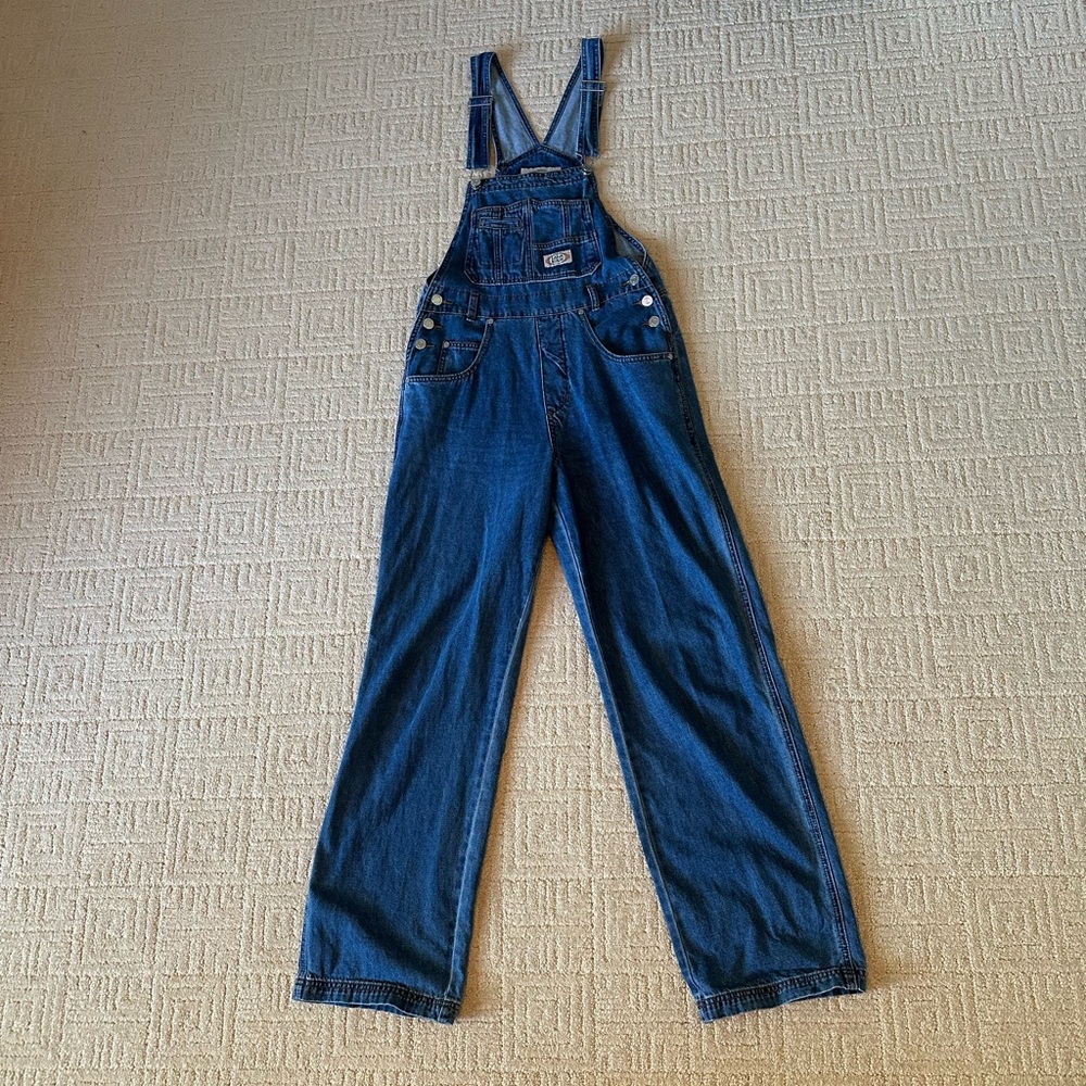 Blue Denim Overalls